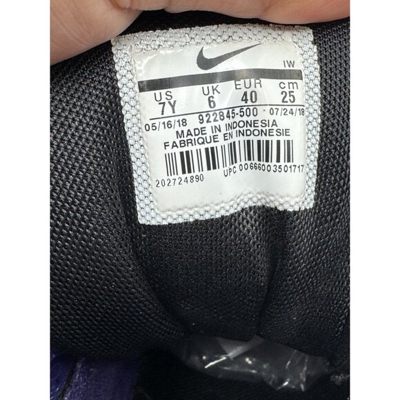 Nike Air More Uptempo SE GS Iridescent Basketball 922845-500 Size 7Y - Picture 8 of 8